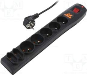 HSK DATA Plug socket strip: protective