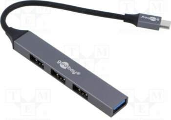 Hub USB; USB A socket x4