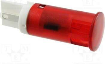 IDEC Indicator: LED; red; QS; for