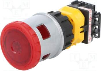 IDEC Switch: emergency stop; 30mm; Stabl