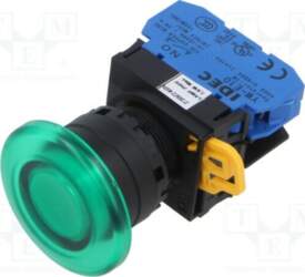 IDEC Switch: push-button; 22mm; Stabl.pos: