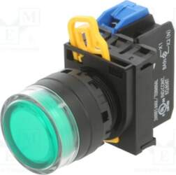 IDEC Switch: push-button; 22mm; Stabl.pos: