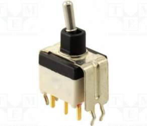 IDEC Switch: toggle; DPDT; ON-ON; S
