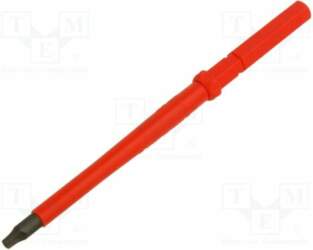 Interchangeable blade; insulated; square; RB2; Overall