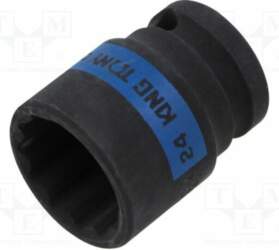 KING TONY Socket: 12-angles; socket spanner