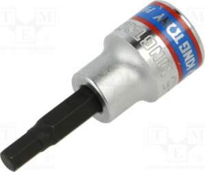KING TONY Socket: hex key-bit; HEX