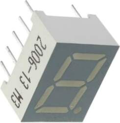 KINGBRIGHT ELECTRONIC Display: LED; 7-segment; 9