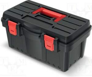 KISTENBERG Chest; tool case; black; polymer