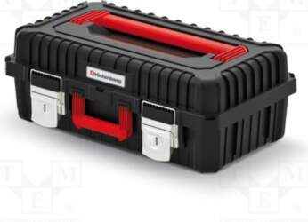 KISTENBERG Chest; tool case; black; polymer