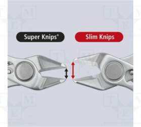 KNIPEX Pliers; side,cutting,precision; return