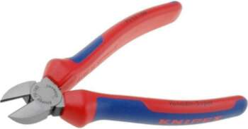 KNIPEX Side,cutting; ergonomic two-component handles