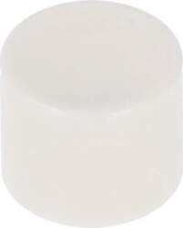 KNITTER-SWITCH Button; Illumin: none; Body: white