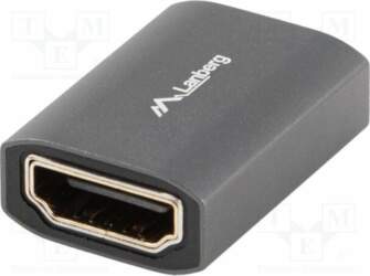 LANBERG Adapter; HDMI socket,both sides