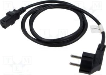 LANBERG Cable; CEE 7/7 (E/F) plug