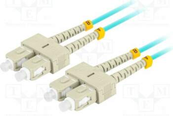 LANBERG Fiber patch cord; OM3; SC/UPC