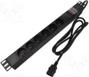 LANBERG Plug socket strip: protective; Sockets: