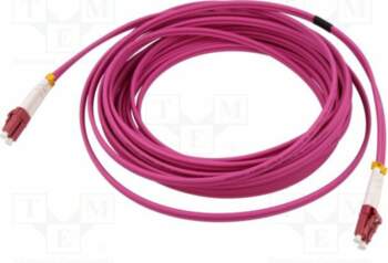 LOGILINK Fiber patch cord; OM4; LC/UPC