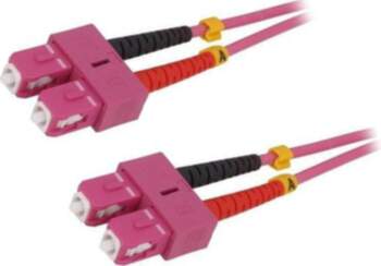 LOGILINK Fiber patch cord; OM4; SC/UPC