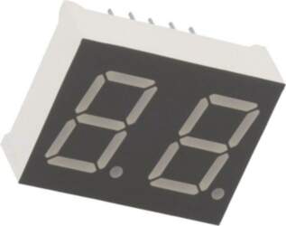 LUCKY LIGHT Display: LED; 7-segment; 12