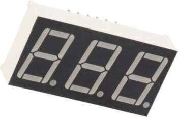 LUCKY LIGHT Display: LED; 7-segment; 14