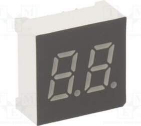 LUCKY LIGHT Display: LED; 7-segment; 7