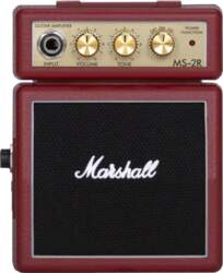 Marshall MS-2 Red - micro guitar