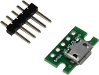 Module robotics: adapter; pin strips,USB