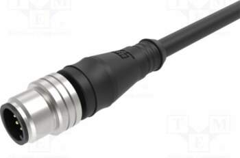 MOLEX Connector: M12; socket; male; PIN: