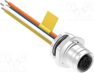 MOLEX Connector: M12; socket; PIN: 4