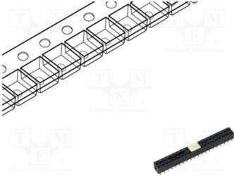 MOLEX Connector: PCB-cable/PCB; socket; female; PIN: