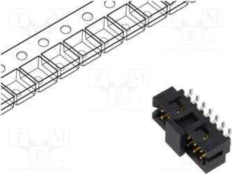 MOLEX Connector: PCB-cable/PCB; socket; male; PIN: