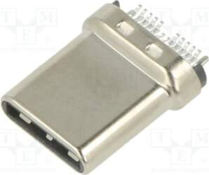 MOLEX Connector: USB C; plug; on