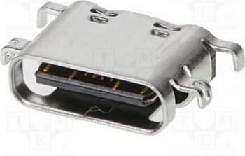 MOLEX Connector: USB C; socket; on