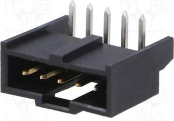 MOLEX Connector: wire-board; pin header; male