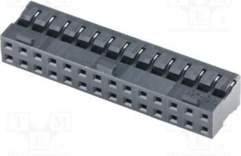 MOLEX Connector: wire-wire/PCB; socket; female; PIN: