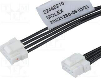 MOLEX Socket; PIN: 4; compression; 2mm