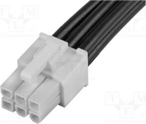 MOLEX Socket; PIN: 6; Inom: 9A