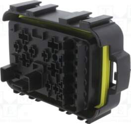 MTA Case; push-in; ways: 10; polyamide