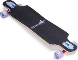 Muuwmi Longboard Compact Skateboard skrituļdēlis, ABEC