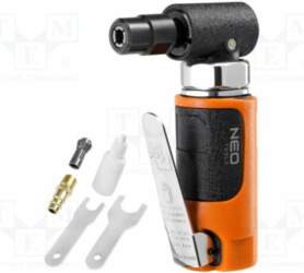 NEO TOOLS Grinder; angular,pneumatic; Pneumatic