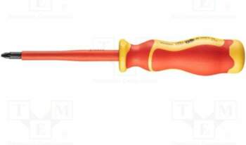 NEO TOOLS Screwdriver: insulated; Phillips; PH1