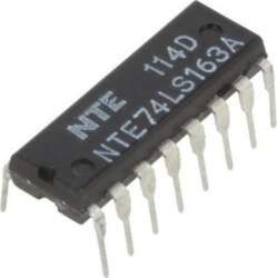 NTE ELECTRONICS IC: digital; 4bit,binary