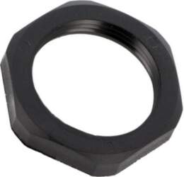 Nut; PG21; polyamide; Thk: 7mm; Spanner:
