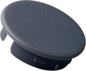 OKW Cap; ABS; grey; push-in; round