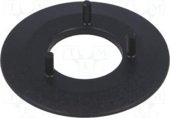 OKW Collar with pointer; ABS; black