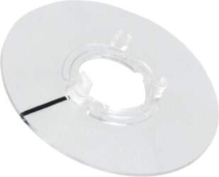 OKW Collar with pointer; polycarbonate; transparent