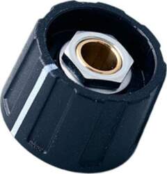OKW Knob; with pointer; ABS; Øshaft: