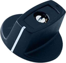 OKW Knob; with pointer; ABS; Øshaft: