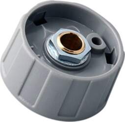 OKW Knob; without pointer; ABS; Øshaft: