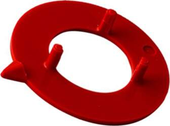 OKW Pointer; ABS; red; push-in; arrow